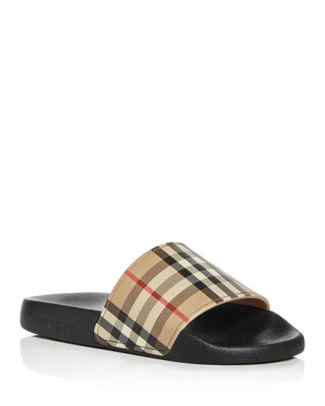 ladies burberry wellies|women's burberry slides.